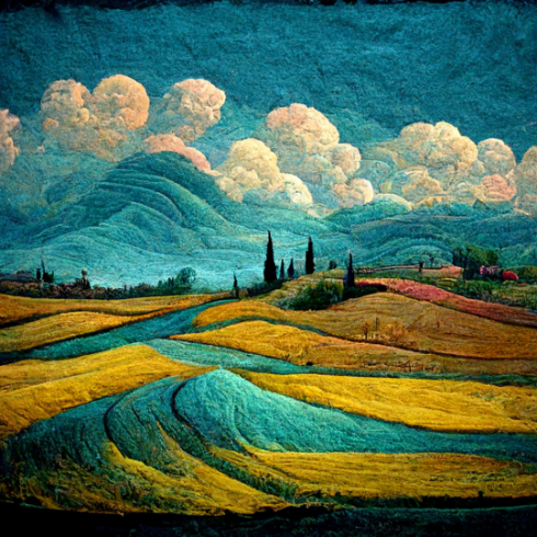 svendraeger_Tuscan_landscape_painted_from_cotton_candy_as_by_Va_11c22d01-58f1-4acf-907d-5754ec66fd6a